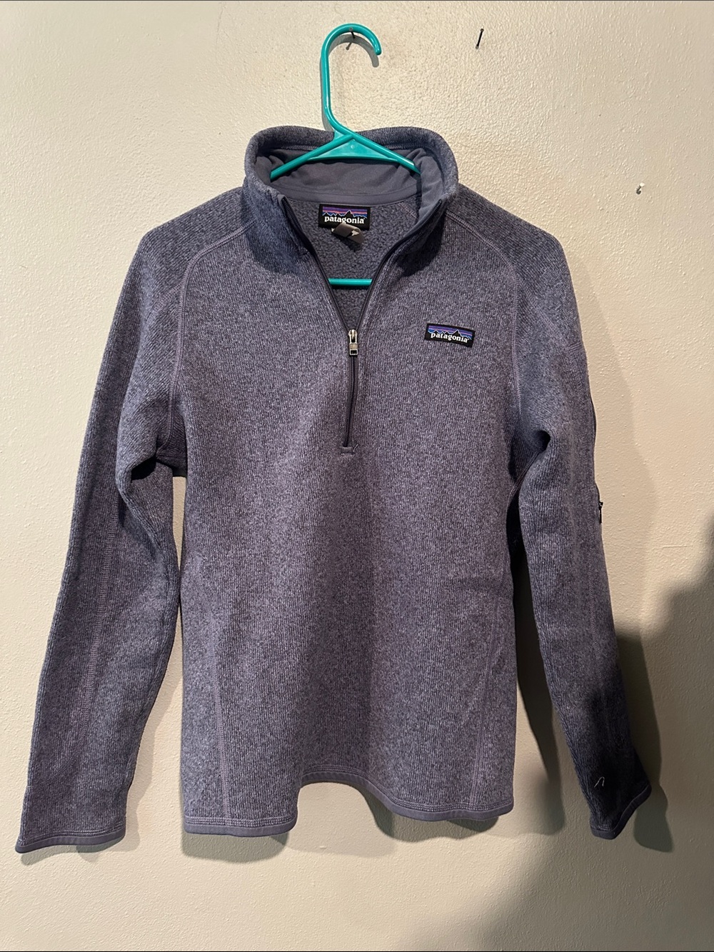 Patagonia indigo Quarter-Zip Fleece Pullover